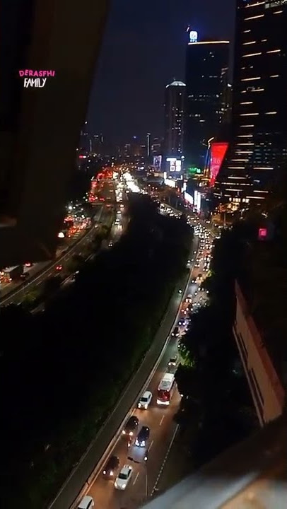 Kota Jakarta Malam Hari, Jakarta Malam Hari, Keindahan Kota Jakarta, Jakarta di Malam Hari #shorts