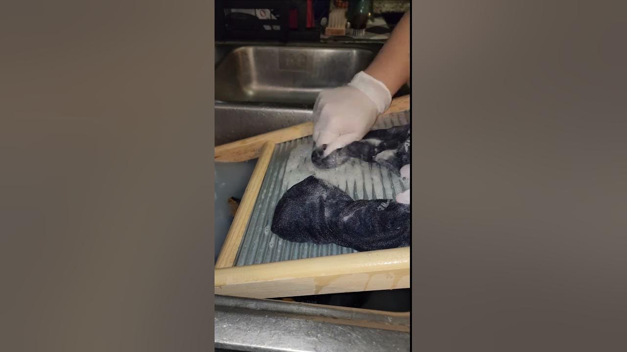 Handwash using washboard YouTube