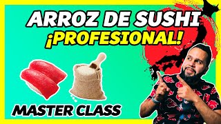 🤫 Cómo hacer ARROZ de SUSHI nivel PROFESIONAL | Masterclass | Juan Pedro Cocina