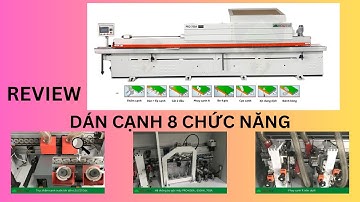 CHI TIẾT MÁY DÁN CẠNH 8 CHỨC NĂNG HOLZTEK | PRO-700A