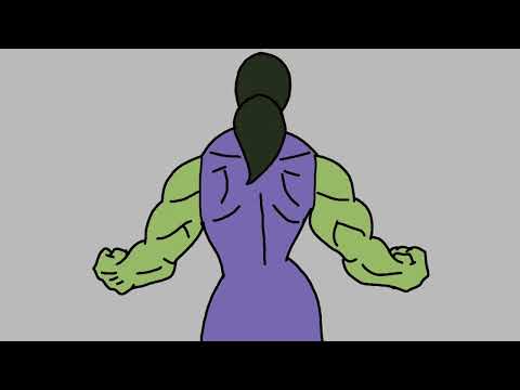 She hulk transformation part-3|Kid she Hulk transformation@artbyarun01