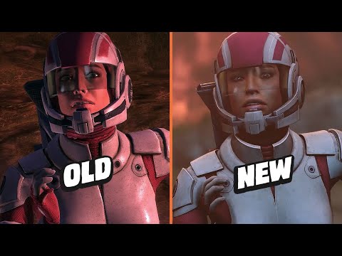 Mass Effect Legendary Trailer vs Originals, Side By Side Comparison