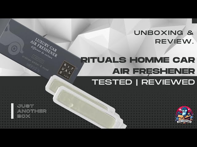 🚗 RITUALS Homme Car Air Freshener Refill – Luxury Amber & Musk Scent Test Is It Worth It 🌿✨