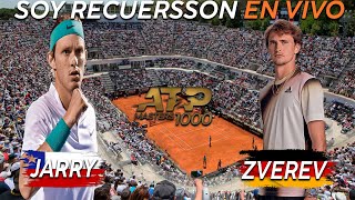 Nicolás Jarry vs Alexander Zverev: Reaccionando en vivo final ATP Masters 1000 de Roma