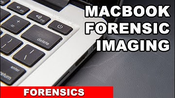 Creating a forensic image of a MacBook Pro