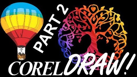 CorelDraw Tips & Tricks Add a Heart into a TREE Part 2 COLOR