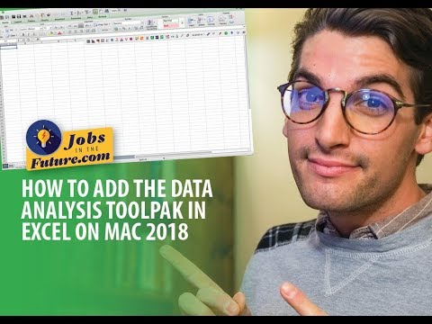 Vídeo: Como obtenho o ToolPak de análise no Excel para Mac?