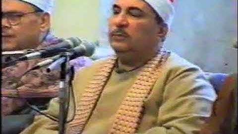الصوت المنسى ... الشيخ عبد الوارث عبد العزيز الامام تلاوة رائعة س   الاحزاب رائعة جداا