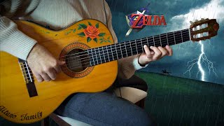 『Song of Storms』(Zelda Ocarina of Time) meet LucasGitanoFamily【flamenco guitar cover】Waltz Ost Music