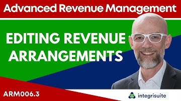 NetSuite Tutorial: Editing Revenue Arrangements | Best Accounting solution provider - ARM006.3