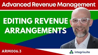 NetSuite Tutorial: Editing Revenue Arrangements | Best Accounting solution provider - ARM006.3