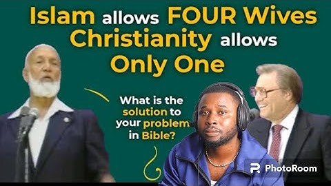 WHY MUSLIM MARRY MORE THAN ONE WIVES...AHMED DEEDAT DESTROYS JIMMY SWAGGART