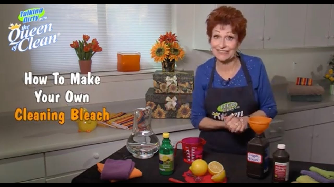 How to Make your own CLEANING BLEACH