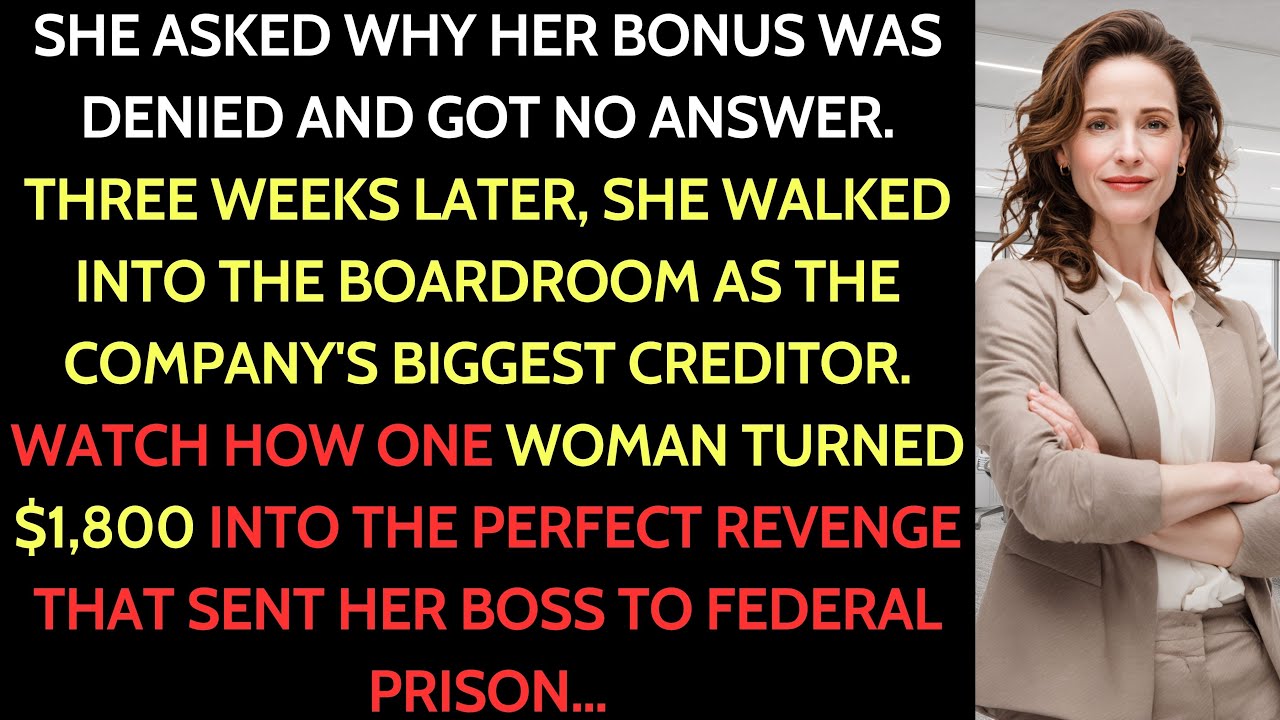 Denied My Bonus? I Bought Their Debt & Crashed the Board Meeting 💼 | #CorporateRevenge
