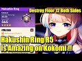 Hakushin Ring R5 is Amazing on Kokomi - Destroy Floor 12 Both Sides (Electro Charged Team)