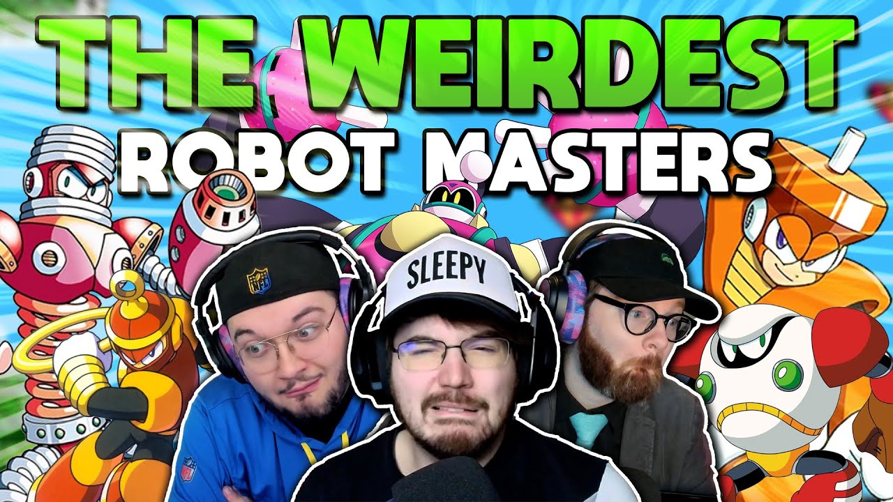 My Friends Learn About the WEIRDEST Mega Man Robot Masters!