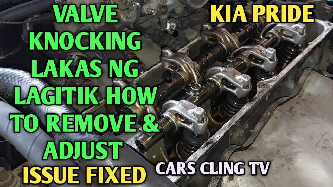 KIA PRIDE ROCKER ARM VALVE SLASHER TAPPING KNOCKING ISSUE FIXED