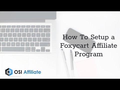 How To Setup a Foxycart Affiliate Program