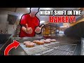 LET'S GET THIS BREAD 💰  | MY JOB IN A BAKERY & MAKING DONUTS! | Bakery Vlog Ep. #1