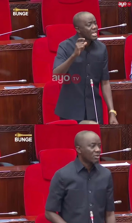 MUSUKUMA AWAKA BUNGENI “WENZA WA WABUNGE WAPEWE HESHIMA YA VIP”