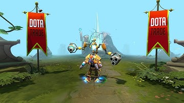 Dota 2 Tinker - Mecha Boots of Travel Mk III kinetic gem preview