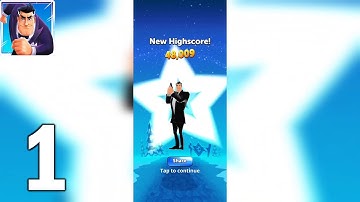 Agent Dash-Gameplay 1-Tutorial (Android,iOS)