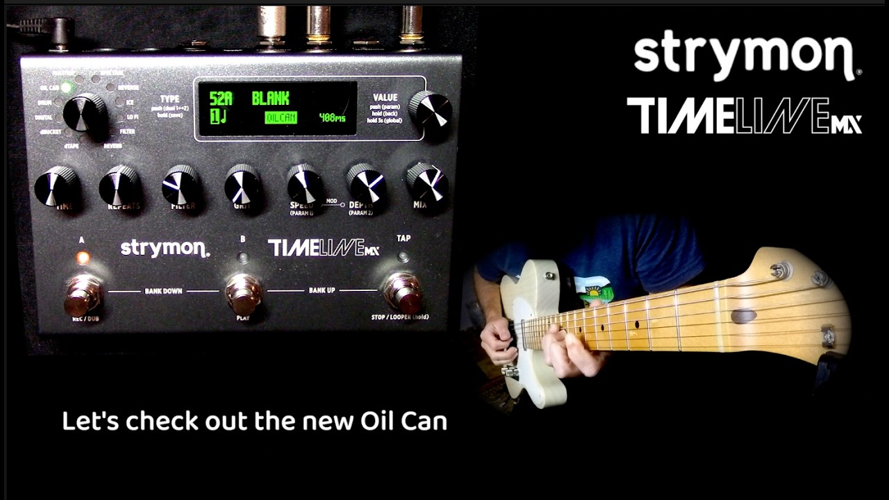 Strymon Timeline MX (Dual Delay, Reverb, Spectral, Oil Can, Drum