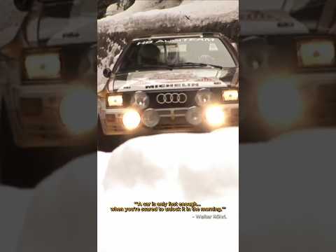This Is Why Walter Röhrl Is a Rally God!#rally #rallying