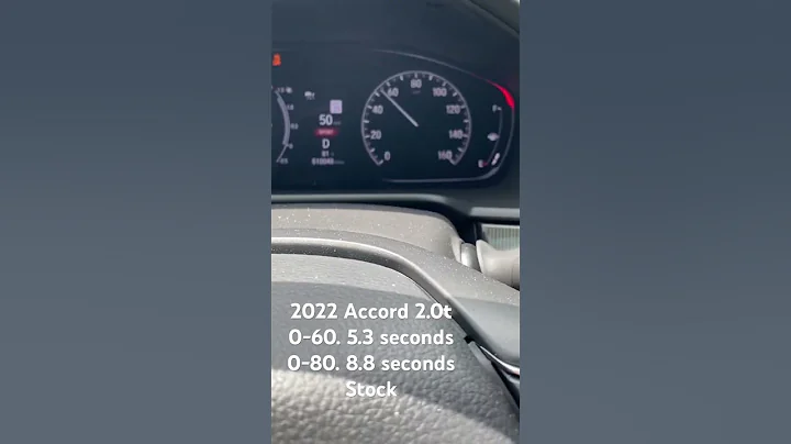 22 Honda accord 0-60-80. #honda #accord #hondaaccord