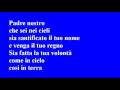 padre nostro miscelli turrisi