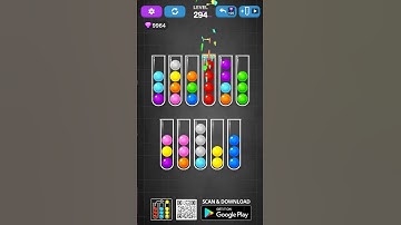 Ball Sort Puzzle Solution Level 294