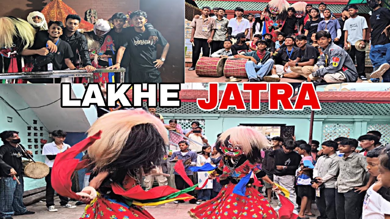 Lakhe jatra start 👹😍 