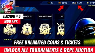 Real Cricket™ MOD Apk | Version 4.6 | Free Unlock Rcpl Auction | Get Free Unlimited Coins & Ticket screenshot 2