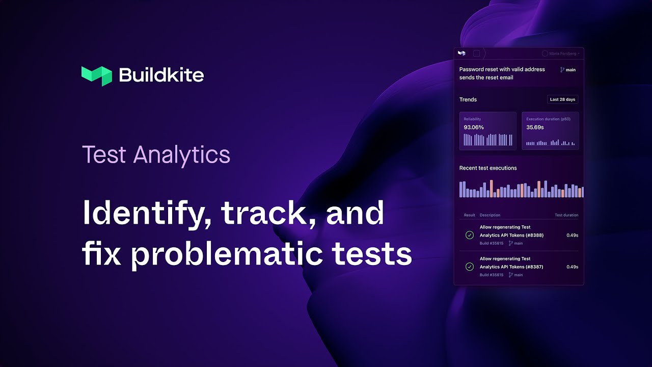 Introducing Buildkite Test Analytics - YouTube