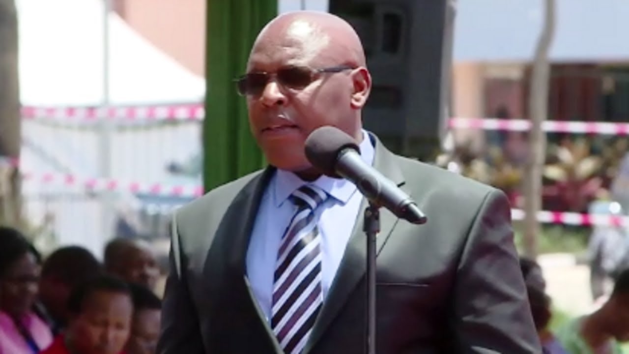 Zakayo Kariuki REMARKS during Margaret Kenyatta Mother Baby Wing in Nakuru OPENING!!! newspaper mockup