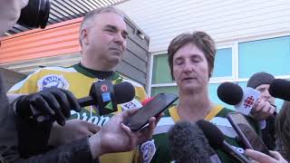 Humboldt Bronco family members react to sentencing of truck driver involved in bus crash