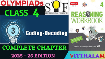 | Class 4 | Reasoning | Workbook | Chapter 3 | Coding | Decoding | MTG | 2025 - 26 |
