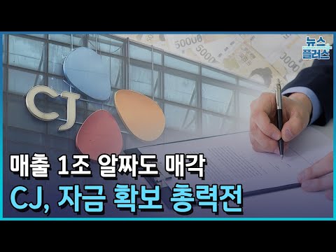 매출 1조 알짜도 매각 CJ 자금 확보 총력전 한국경제TV뉴스 