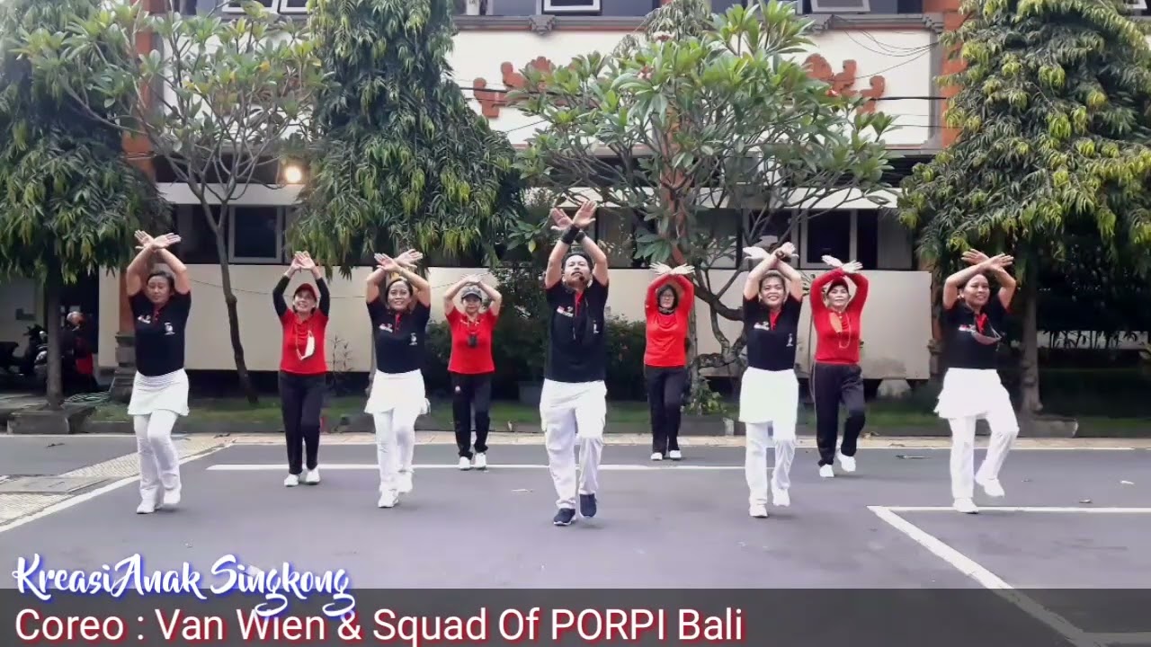 Kreasi Anak Singkong (Singkong dan Keju) | Van Wien & Squad of PORPI Bali