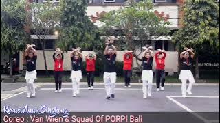 Kreasi Anak Singkong (Singkong dan Keju) | Van Wien & Squad of PORPI Bali