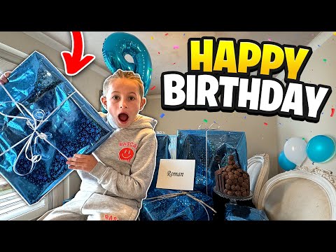 ROMAN’S EPIC 9TH BIRTHDAY PARTY!