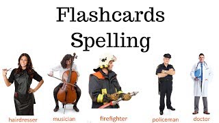 Flashcards Spelling - Professions