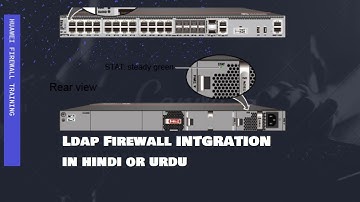 How to Integrate LDAP (Lightweight Directory Access Protocol) with HUAWEI Firewall | Hindi/Urdu