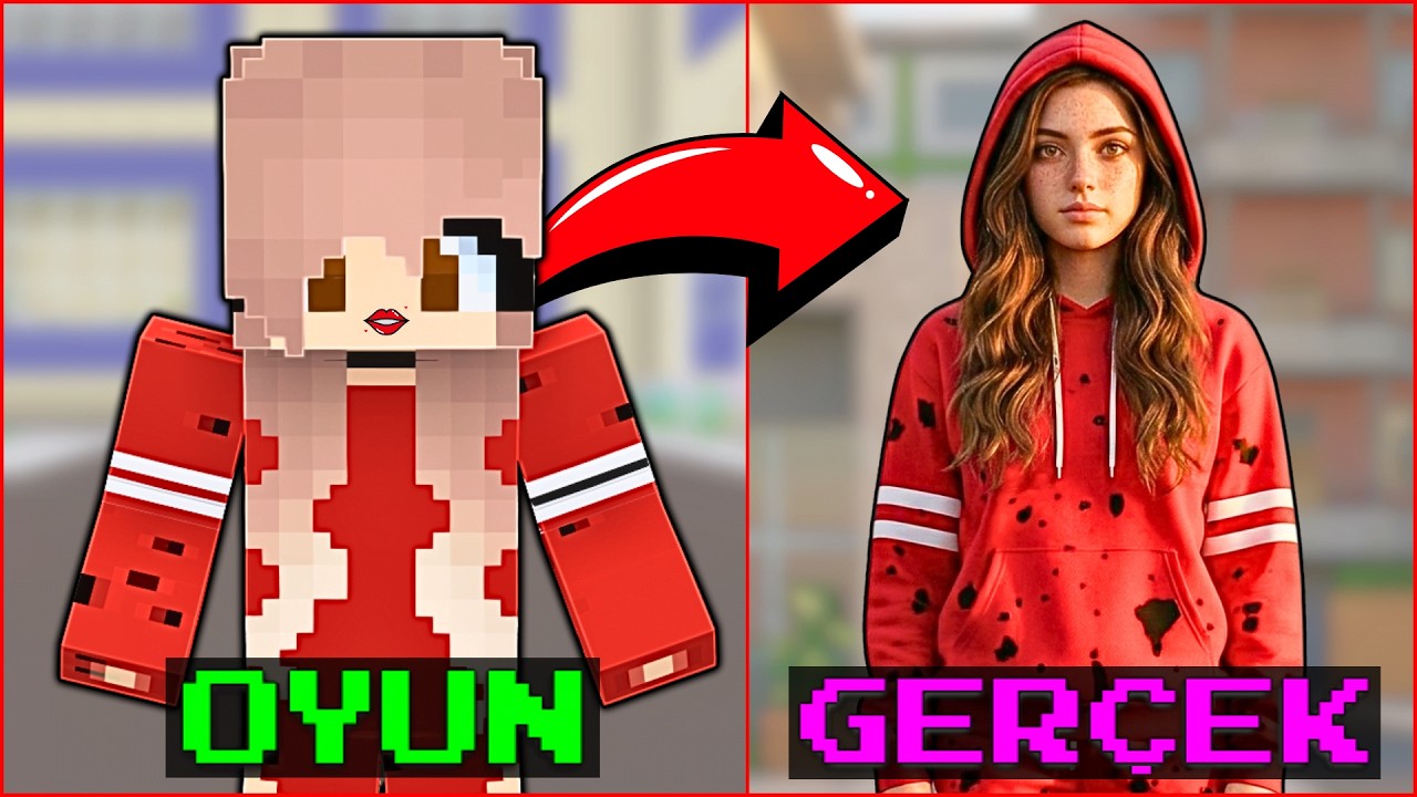 MİNECRAFT PARODİLERİ KARAKTERLERİ BENZERLERİ! (Görenler Şok Oldu) 😂 -Minecraft