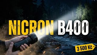 🔦 NICRON B400 🔥 - ULTRA SILNÁ BATERKA ZA 3 500 KČ, RECENZE CZ 