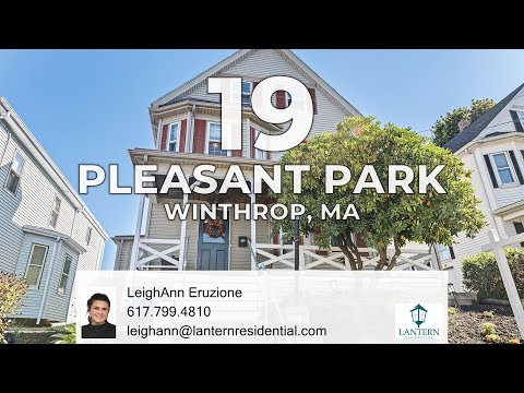 19 Pleasant Park Road, Winthrop, MA home video tour