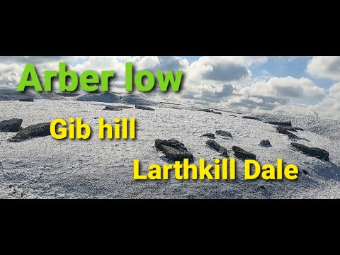 Lathkill Dale - arber low - Gib hill