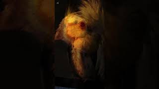Delwyn little photoshoot #birds #cute #cockatiel