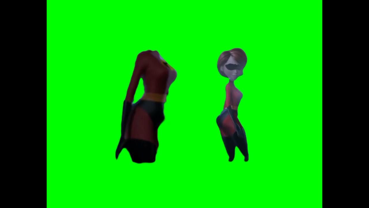 Elasticgirl Mirror reflection green screen (Feel free to use!) YouTube