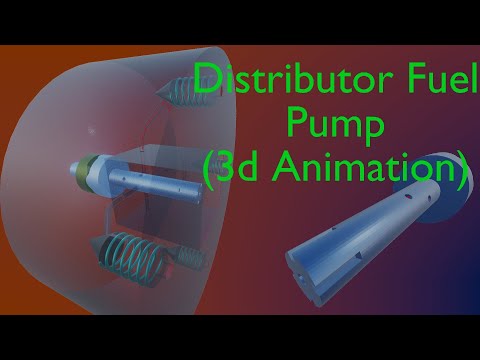 Distributor fuel pump